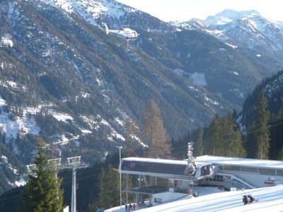 Flutlicht am Ausstieg vom StarJet 1