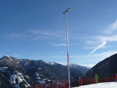 Liftmast am Einstieg StarJet 2