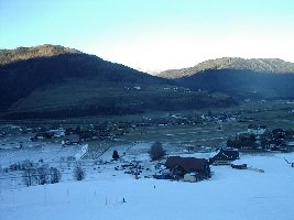 Talstationsbereich St. Margarethen mit der DSB Aineck