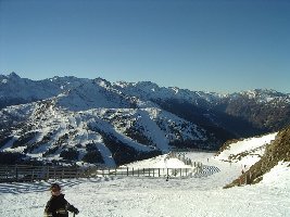 Blick zurück zum Tschaneck