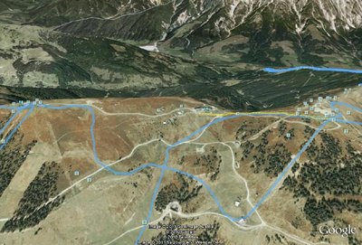 Fußweg zur Vermeidung des Poltenchaos