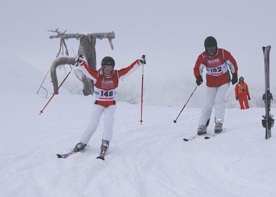 Stimmung auf der Strecke
