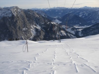 Schlepplift Sonnleiten im Winterschlaf...