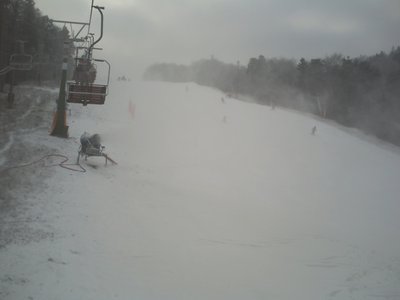 Zuerst bin ich mal ganz runter gefahren zum Stadion. Tolle Piste besonders die 4 und 5. Dann wieder hoch mit Radvanje