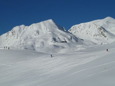 Blick aus dem Hochalter Sessellift Richtung Kaiserbahn