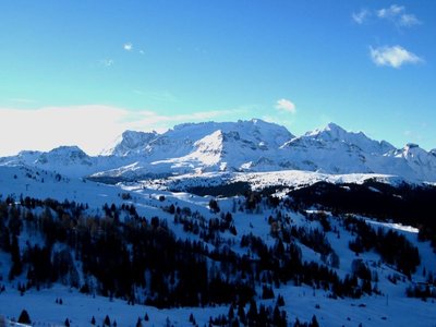 Die Marmolada tront über allem