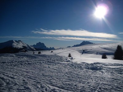 Pelmo und Civetta, der Königstron und seine Eule