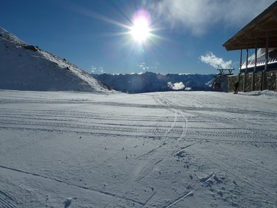 Morgens halb zehn am Schönjoch...