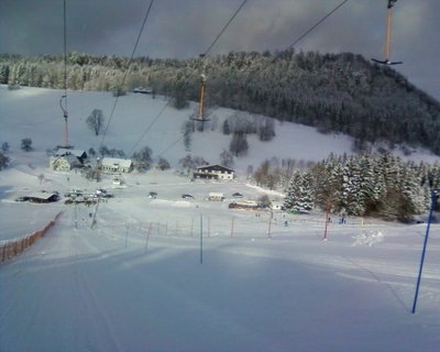 Blick zurück zur Talstation, sagte ich schon das nichts los war?