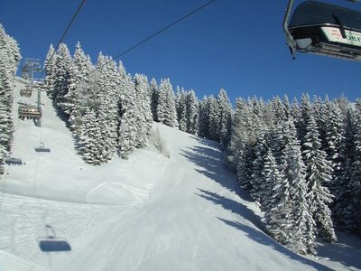 Blick auf das Kanonenrohr