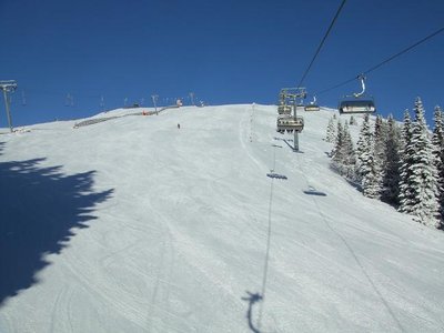 oberhalb vom Kanonenrohr