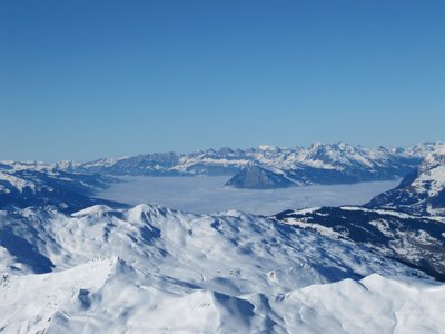 Nebelmeer im Rheintal