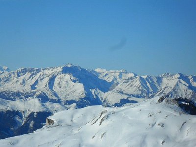 nur der fleck auf meiner linse trübt die fernsicht auf calanda/ringelspitz ;-)