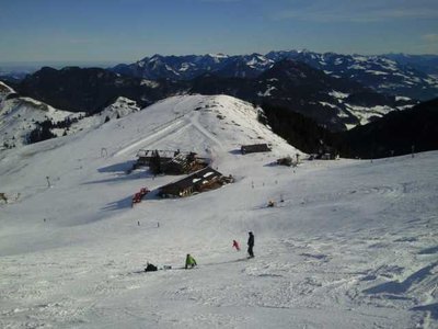 Oberes Sudelfeld mit Speck- und Walleralm