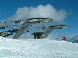 Bergstation der beiden Girilada -DSB´s