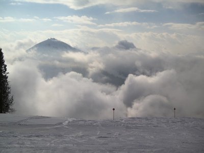 Salve vom Brandstadl am frühen Nachmittag des 19. Februar.