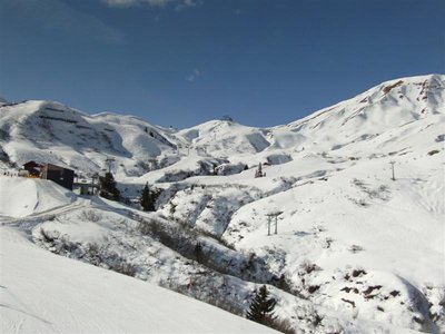 Blick auf Hasensprrung, Rotschrofen -> gute Bedingungen