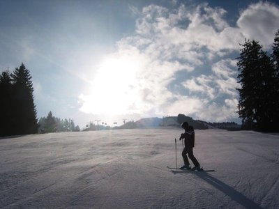 Das Ganze von unten. Auch sehr gut präpariert (besser als drüben die 26 an der Ochsalm-KSB).