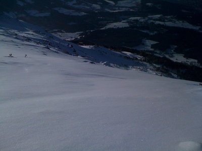 Hier runter? Sie werden mich nicht erwischen!