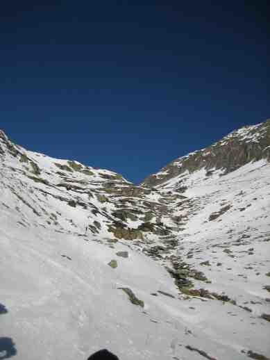 Talausgang Val Strem kurz vor Sedrun