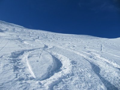 Pulver pur! Leider sind nicht alle Spuren von mir.