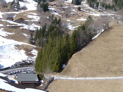 Gelände geplante Talstation Blick von der Bürglalmabfahrt aus.JPG