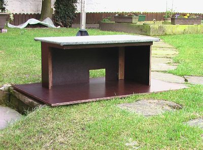 Rechte Seite von vorne gesehen