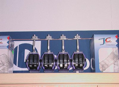 Sieben Kabinen sollen am Anfang ihre runden drehen. Später mal Neun Stück.