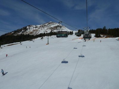 Schlegelkopf um 9:30 in perfektem Zustand! 1A präperiert!! super zu fahren, da es in der Nacht gefroren hatte
