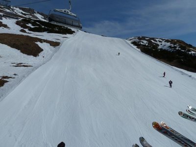 aber die Piste vom Steinmähder ebenfalls super präperiert und gut zu fahren
