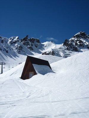 Schneemassen am Padon