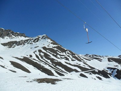 die traversen beim gruobenalp sind noch tiptop - wie lange wohl noch?