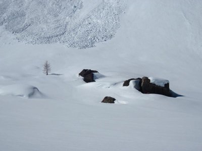 Stilleben an den Piani alti Ornella - hochgelegene Alm eine sehr abgeschiedenen Ortschaft im Buchenstein