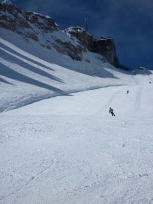 Bellunese im oberen Teil des Gletschers
