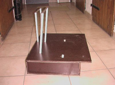 Beginn der Stationsmontage