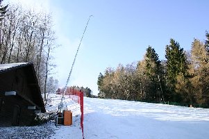 Zu Testzwecken wurde (erstmals am Pohorje!) eine Lanze gemietet ...