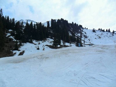 von der prekären stelle war am vortag noch nichts zu sehen, am folgetag war sie schon viel schlimmer. es geht schnell...