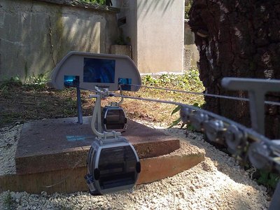 Testbetrieb an der Bergstation