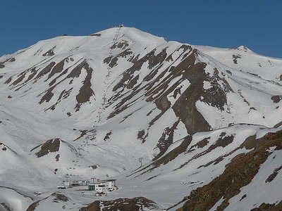 Der Greitspitz vom Alp Trida-Sattel aus gesehen.