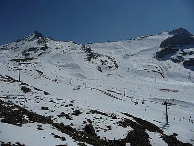 Blick aus der Gratbahn zum Idjoch