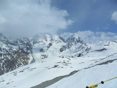 zum abschied nochmal die bernina 4049 müM