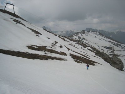 Aufstieg im Belvedere