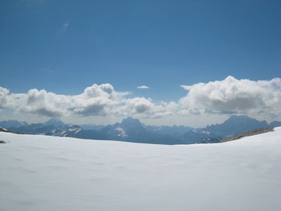 Cortinas Dreigestirn, Antelao, Pelmo und Civetta