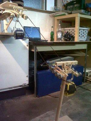 Stütze 4 und Bergstation