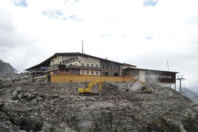 Baustelle Talstation am TFH