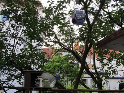 Strecke von der Antriebsstation aus gesehen