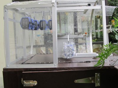 Ansicht der Antriebsstation von der Seite