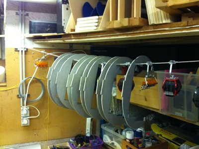 Hier die Querteile der Station