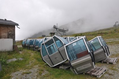 Abholbereit, teils umgefallen!