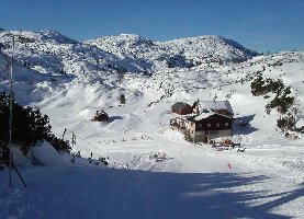 Schilcherhaus auf der Gjaidalm mit Haushanglift